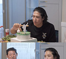 '전참시' 황재균, 가족들과 미리하는 은퇴 기념파티