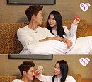 ‘우결’ 홍종현-유라, 야릇한 커플 침실 화보…목까지 빨개진 홍종현?