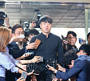 [BZ포토] '성폭행 논란' 유상무, "경찰 조사 통해 명백히 밝히겠다"