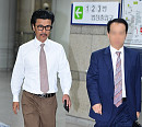 [BZ포토] '사기 혐의' 이주노, 변호사 대동하고 법원 출석