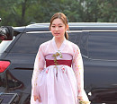 [BZ포토] 김슬기, 한복 입고 시상식 나들이~