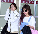 [BZ포토] 티아라 효민-큐리, 꾸러기 공항패션