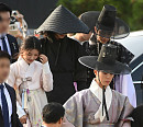 [BZ포토] 한복 입고 온 '구르미' 박보검-김유정-진영-곽동연