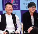 [BZ포토] 박진영-양현석, 서로 의지하는 사이~