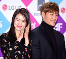 [BZ포토] 송지효-김종국, 논란에도 불구하고 SBS 연예대상 참석!