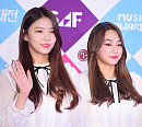 [BZ포토] 나영-미나, '구구단'으로 가요대전 참석!