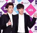 [BZ포토] 인피니트 남우현-김성규, 어깨동무하고~