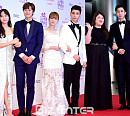 [BZ포토] MBC 연예대상 레드카펫 밟은 '우결' 커플