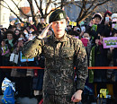 [BZ포토] 김재중, 군복도 찰떡 소화