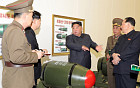 북한, 전술핵탄두 전격 공개…핵공중폭발 시범사격 진행