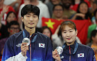 배드민턴 김원호-정나은, 혼합복식 결승서 세계 1위에 패해 '은메달'[파리올림픽]