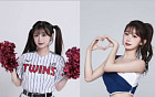 대만 간 이주은 치어리더, LG 트윈스 유니폼 입는다