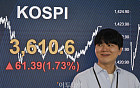 '삼성ㆍSK하이닉스' 쌍글이…코스피, 사상 첫 3600선 돌파
