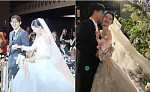 故 최진실 딸 최준희, 결혼식 현장 공개⋯오빠 최환희 손 잡고 입