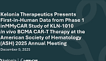 켈로니아, ‘인비보’ BCMA CAR-T MM 