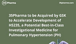 GSK, 35파마 9.5억弗 인수..