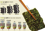 김 수출 10억 달러 시대⋯무관세 힘입어 K푸드 대표 주자로[‘검은 반도체’ 김의 미래]