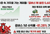 코스피 5000 앞두고 곱버스 올라탄 개미들, 5600억 역베팅[불장속 방어 나선 청개구리 개미 ②]