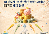  테마 ETF로 한 번에…AI 반도체·조선·원전·방산·고배당 ETF로 분산