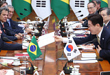 한-브라질 MOU 10건 체결…'경제·무역' 고위급 위원회 가동 [한-브라질 정상회담]