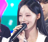 리센느 '러브어택', '인기가요' 1위 등극…원이 눈물