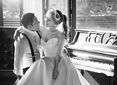 박용근♥채리나 웨딩화보 눈길…“서로 의지하며 행복하게 삽시다”