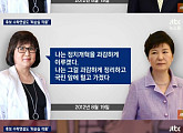 '뉴스룸' 최순실, 박근혜 한나라당 대선후보 수락 연설문까지 관여 '사실상 작성'