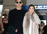 김태희♥비, 두 손 꼭 잡고 공항 등장…“떠나요~허니문~”
