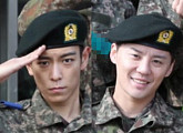 빅뱅 탑 경례vsJYJ 김준수 하트, 훈련병 모습 공개