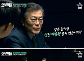 ‘외부자들’ 문재인 출연, 김문수 편보다 시청률 낮아