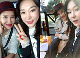 쿨 유리X샵 이지혜, '택시'에 뜬다…언니들의 예능 나들이 인증샷