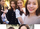 한지민, 윤소이♥조성윤 결혼 사진 공개 “축하해 소이야”