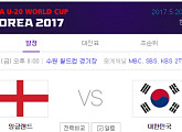 FIFA U-20 월드컵 한국-잉글랜드 전, 지상파 3사 중계