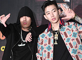 [BZ포토] 도끼-박재범, 일리네어와 AOMG 수장의 만남