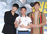 [BZ포토] 강하늘-김주환-박서준, '경찰가족 느낌으로'