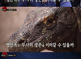 '정글의 법칙' 하니, 파충류 코모도에 "너무 빨라" 걱정