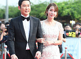 [BZ포토] 신동엽-김정은, '서울드라마어워즈' 화려한 MC커플
