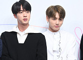 [BZ포토] 방탄소년단 진-정국, '미남이시네요'