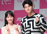 [BZ포토] 한승연-이서원, '꿀케미 뚝뚝'
