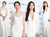 [BZ포토] 손예진-김사랑, 순백의 드레스 '청순하거나 섹시하거나'