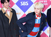 [BZ포토] 방탄소년단 슈가, SBS 가요대전 첫 출격 '흥 부자~'