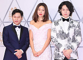 [BZ포토] 양세형-한혜진-김희철, MBC 방송연예대상 MC삼인방