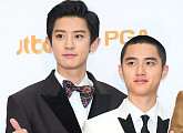 [BZ포토] 엑소 찬열-디오, '카리스마 엄지척'