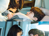 ‘그냥 사랑하는 사이’ 이준호♥원진아, 침대 키스 1초전 포착