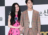 [BZ포토] 이엘리야-심희섭, 화사한 비주얼 커플