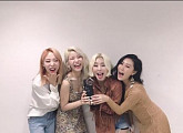 마마무 '인기가요' 1위 "우리 팬들 덕분에 행복해요"