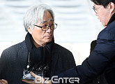 [BZ포토] '성폭력 혐의' 또 다시 포토라인에 선 이윤택