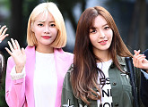 [BZ포토] AOA 유나-찬미, '점점 더 예뻐져~'