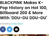 블랙핑크, ‘빌보드 200’ 40위 & ‘핫100’ 55위 진입 ‘韓걸그룹 최초’