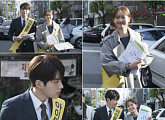 '미스 함무라비' 고아라X김명수 거리에서 포착 '아이들을 지킵시다'